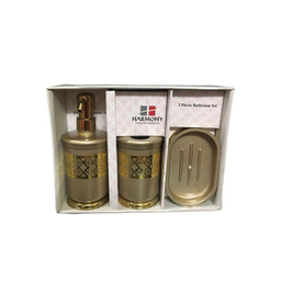 ست سرویس بهداشتی 3 تکه هارمونی مدل رویا