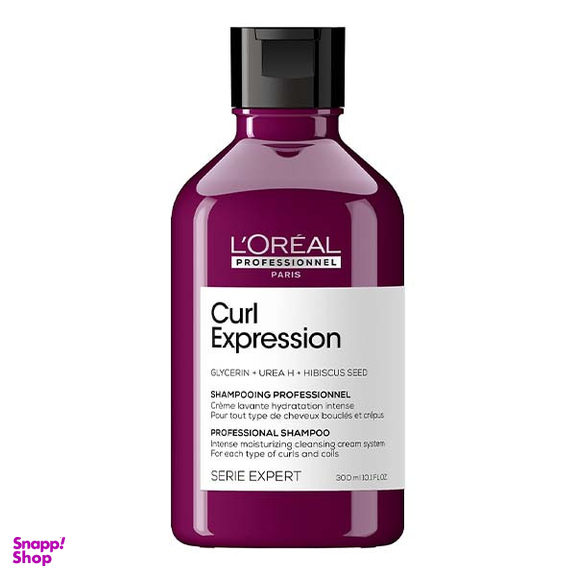 شامپو مو لورآل مدل Curl Expression Creami حجم 300 میلی لیتر