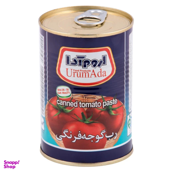 کنسرو رب گوجه فرنگی اروم آدا وزن 800 گرم بسته 6 عددی