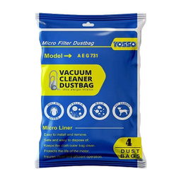 کیسه جاروبرقی روسو مدل پاکت میکرو نایلونی آاگ 731 بسته 4 عددی