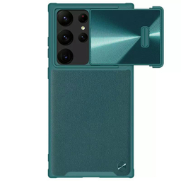 کاور نیلکین مدل CamShield Leather S Case مناسب برای گوشی موبایل سامسونگ Galaxy S23 Ultra