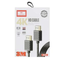 کابل HDMI ارلدام مدل W24 طول 3 متر
