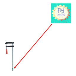 پیچ دستی ابزار گستر مدل YP-70CM