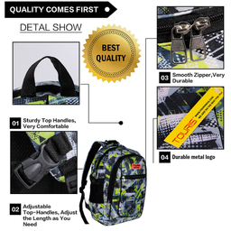 کوله پشتی پسرانه توریث مدل JLK-9900