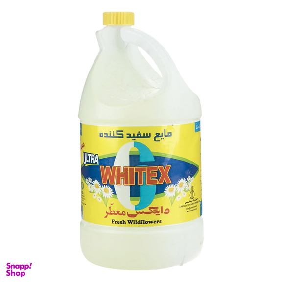 مایع سفید کننده و ضدعفونی کننده وایتکس مدل Fresh Wild Flowers حجم 4000 میلی لیتر