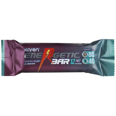 انرژتیک بار کارن مدل وانیل و شکلات وزن 45 گرم