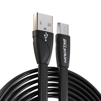 کابل تبدیل USB به MicroUSB کینگ استار مدل K112 A طول 120 سانتی‌متر