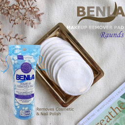 پد آرایش پاک کن بنلا مدل Makeup Wipes مجموعه 5 بسته 72 عددی