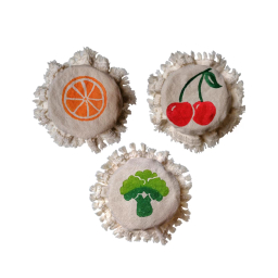 درپوش شیشه ای تزیینی مدل D3 مجموعه سه عددی