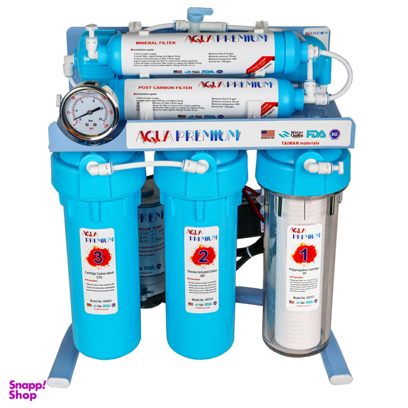 دستگاه تصفیه آب خانگی آکوا مدل A6RO6-BL-TP