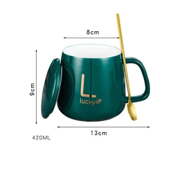 ماگ حرارتی لاکی مدل Temperature Cup به همراه صفحه گرم کن برقی