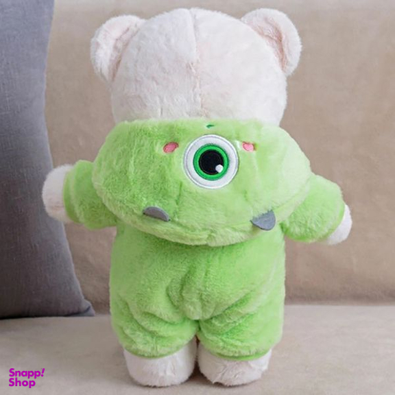 عروسک طرح خرس دوچهره مدل مایک کد 110 ارتفاع 32 سانتی متر