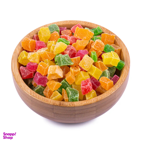 آناناس خشک حبه ای رنگی بارجیل
