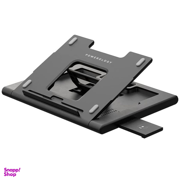 هاب 11 پورت و استند لپ تاپ پاورولوژی مدل Multi-Functional Pro Hub PWPROHUB