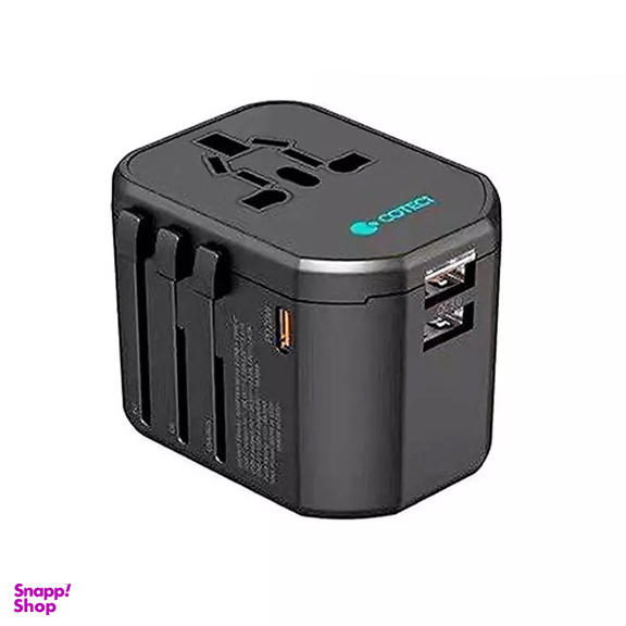 تبدیل پریز برق و شارژر دیواری کوتتسی کد 88004