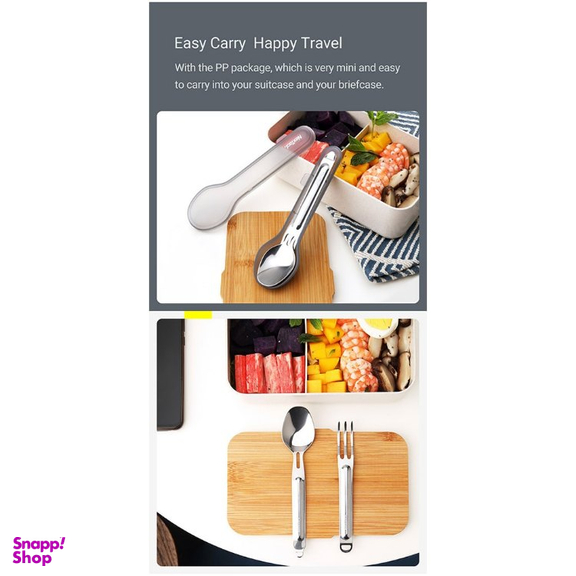 ست قاشق و چنگال استیل نکس تول مدل Stainless Steel Tableware