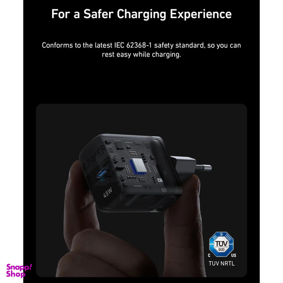 شارژ دیواری 45 وات انکر مدل Ace 2