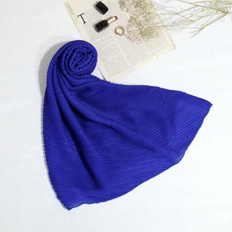 شال ساده پلیسه طرح آرمیتا کد ana9503