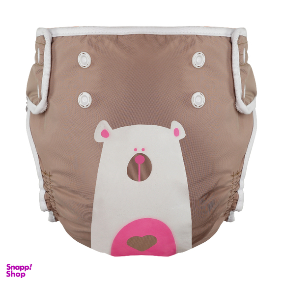 شورت آموزشی کودک وی کر مدل دکمه دار طرح bear boy کد A808