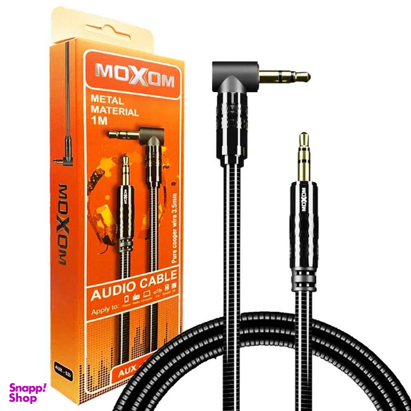 کابل Jack 3.5mm موکسوم مدل AUX-52i طول 1 متر
