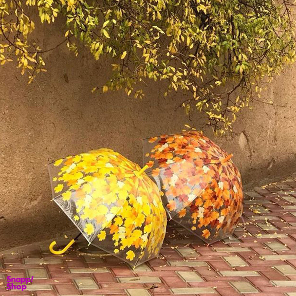 چتر طرح برگ پاییز