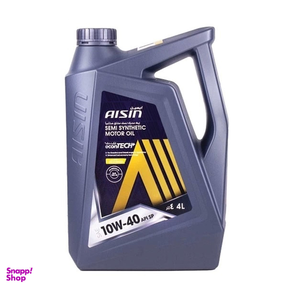 روغن موتور آیسین مدل 10W40 سطح کفیت SP حجم 4 لیتر