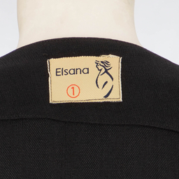 مانتو مدل ماجده کد 180201 رنگ مشکی