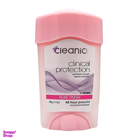 استیک ضد تعریق زنانه کلینیک کیندی مدل Pure Fresh وزن 48 گرم