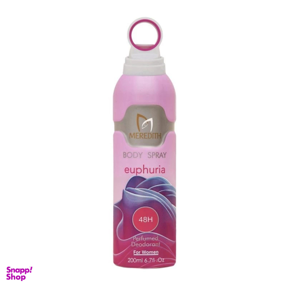 اسپری بدن زنانه مردیت مدل ایفوریا حجم 200 میلی لیتر