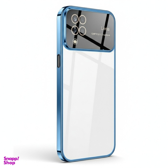 کاور گوشی موبایل مدل الکترو لنز شفاف مناسب سامسونگ Galaxy A12 4G / A12 5G / M12 / F12