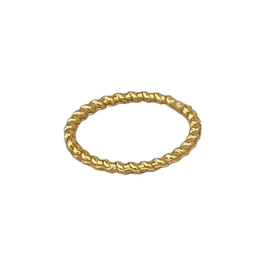 انگشتر طلا 18 عیار زنانه کد 101578 سایز 51