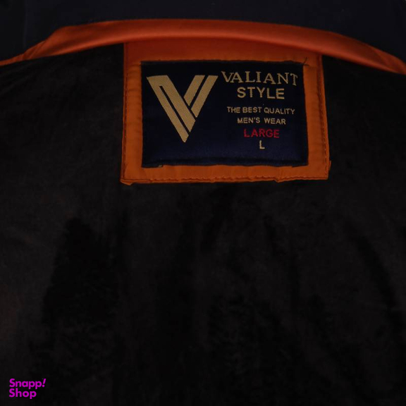 کاپشن مردانه والیانت استایل مدل نيوكلاسيک رنگ مشکی