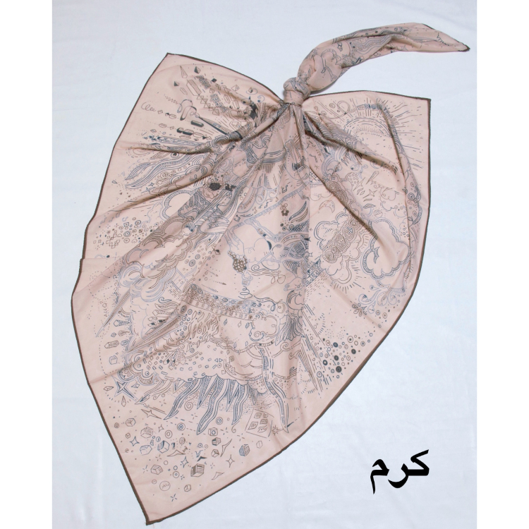 روسری زنانه مدل آنالیا اسکارف کد ana10150