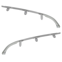 ابرویی چراغ جلو خودرو کالانیکس مدل ABR-405SILVER-10885 مناسب پژو 405 مجموعه 2 عددی