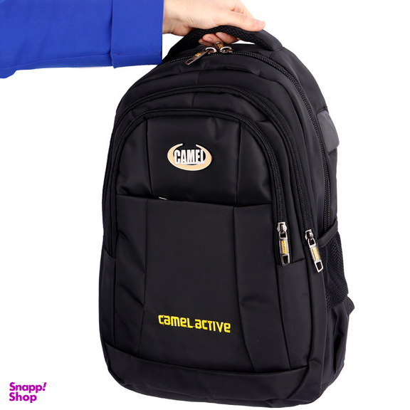 کوله پشتی لپ تاپ Camel مدل Active mc413 مناسب لپ تاپ 15.6 اینچی