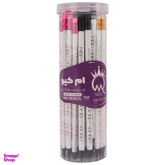 مداد مشکی ام کیو کد H48 بسته 48 عددی