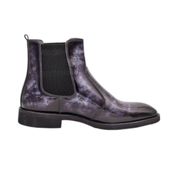 بوت مردانه چرم ریباری مدل X1 رنگ سرمه ای