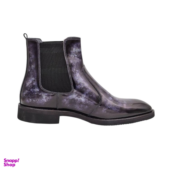 بوت مردانه چرم ریباری مدل X1 رنگ سرمه ای