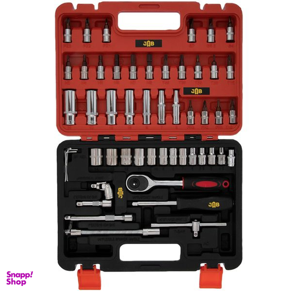 آچار بکس و سری بکس جاب مدل JB-5300 مجموعه 53 عددی