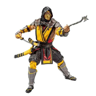 اکشن فیگور مدل مک فارلین مورتال کمبت طرح Mortal Kombat Scorpion