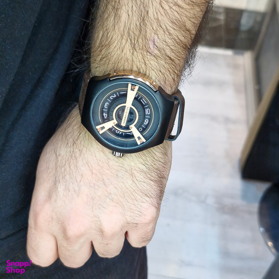ساعت مچی عقربه ای مردانه طرح سون فرایدی مدل اسکلتون کد 1274