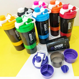 شیکر اسپایدر مدل سه تکه کد 8 گنجایش 0.5 لیتر