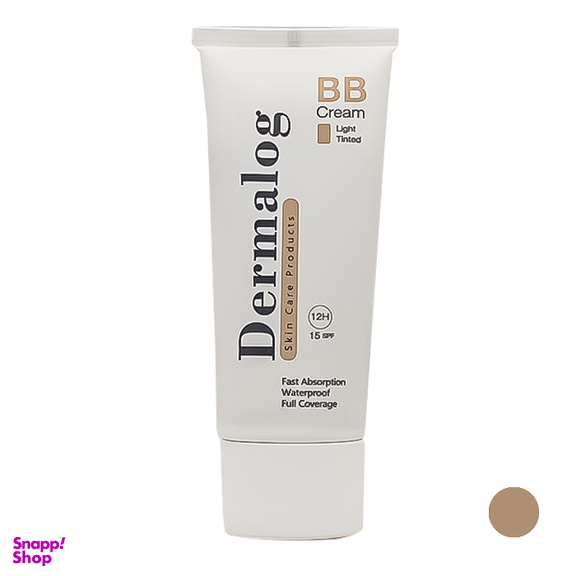 بی بی کرم ضد آب درمالوگ مدل light tinted حجم 30 میلی لیتر