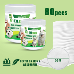 دستمال مرطوب سگ و گربه مخصوص گوش و اطراف چشم کوالاپت مدل Wipes03 بسته ۲ عددی