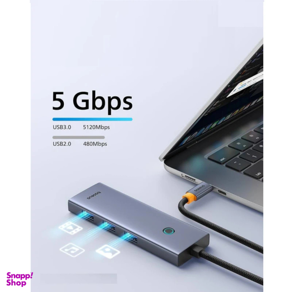 هاب 7 پورت Type-C بیسوس مدل BS-OH159