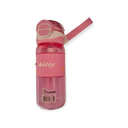 قمقمه فانتزی نی دار لیدر طرح هلو کیتی کد L-8853