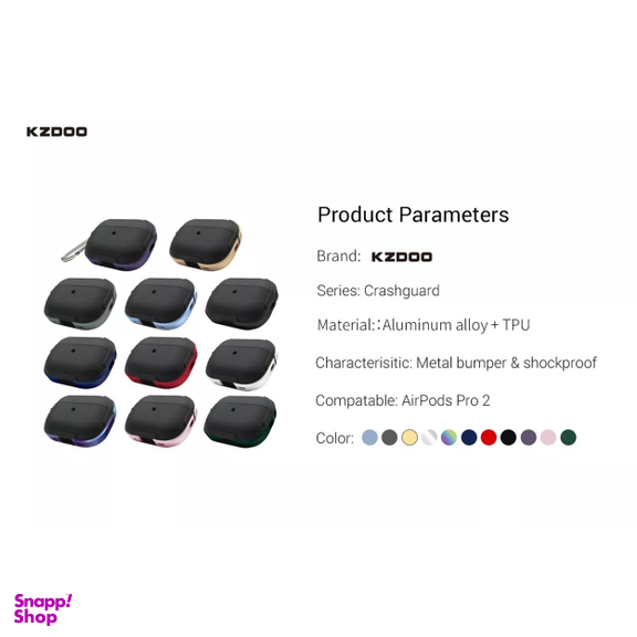 کاور ایرفون کی-دوو مدل CrashGuard مناسب اپل AirPod Pro 2