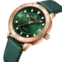 ساعت عقربه ای زنانه نیوی فورس کد nf5020gngn