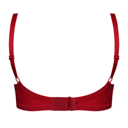 سوتین زنانه شاندرمن مدل فنردار کد 5080-2370-610 رنگ زرشکی