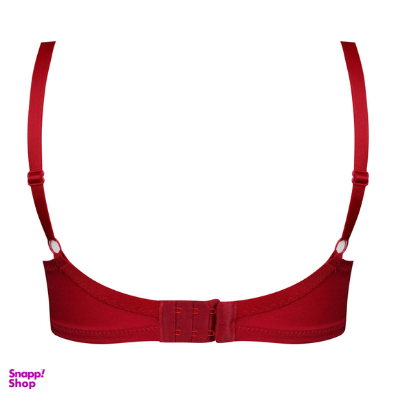 سوتین زنانه شاندرمن مدل فنردار کد 5080-2370-610 رنگ زرشکی